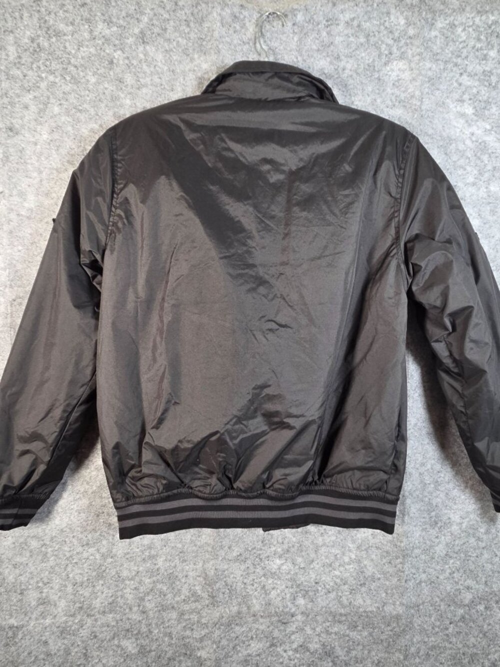 Soul Star Varsity Y2K Jacket Men’s M Black Red Patch Bomber - Picture 6 of 10